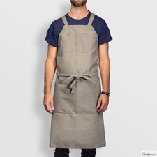 Jackson's : Original Artists Apron : Grey : Adjustable Splash-Proof Canvas wi...