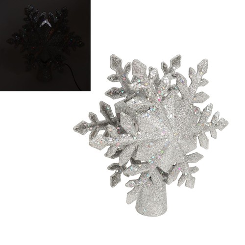 Lighted snowflake christmas - lighted,