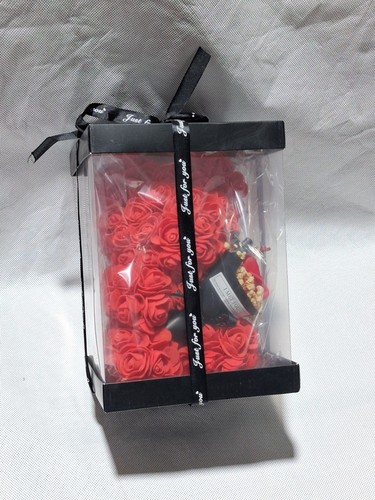 Red rose teddy bear - bear,