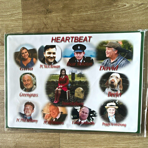 Heartbeat picture card - tv,