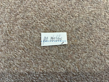 Sir Jack Hobbs - England 1904-1930 - Nicely Signed Piece