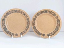 Staffordshire Kiln Craft Side Plates 16.5 cm  x2    #A