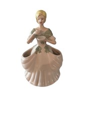 Vintage Blonde Lady Planter