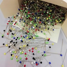 GLASS HEAD PINS Extra Large 2