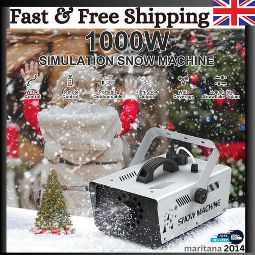 1500w snow machine - snow,