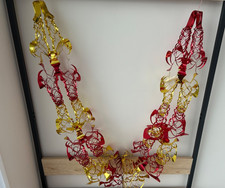 7 VINTAGE RED - GOLD FOIL LONG