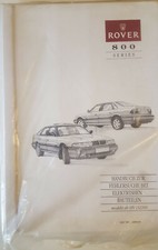 Workshop Manual Rover 820
