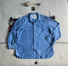 Levi's US Navy Deck Shirt 3XL New Blue Oxford Twill Weave Vtg 2014 BNWT RRL-ish