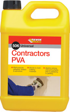 4X 5L EVERBUILD 506 CONTRACTORS PVA PRIMER SEALER ADMIXTURE ADHESIVE PLASTER