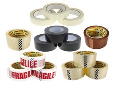 CLEAR BROWN FRAGILE TAPE