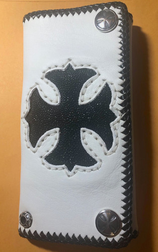 Long white cowhide - long,