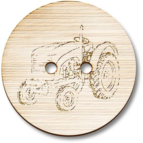 Mini tractor wooden - tractor', sewing