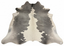 NEW 100% REAL COWHIDE RUG GREY