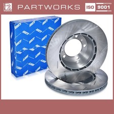 2x brake discs for Porsche