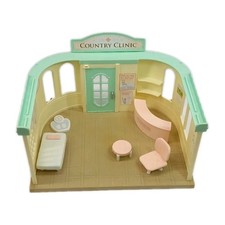 Sylvanian Families Country Doctor Clinic INCOMPLETE Playset Dollhouse Toy