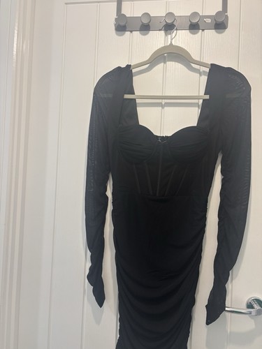 Polly black sheer - oh,