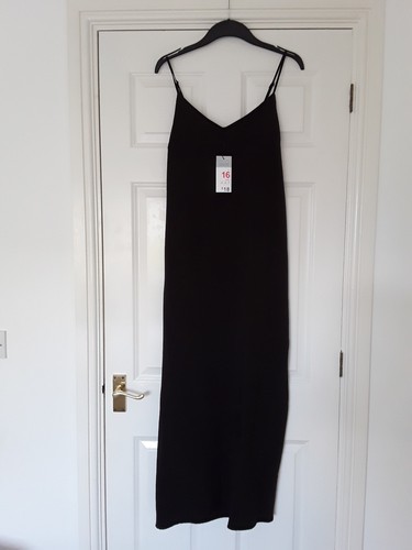 Primark black long - strappy, 2