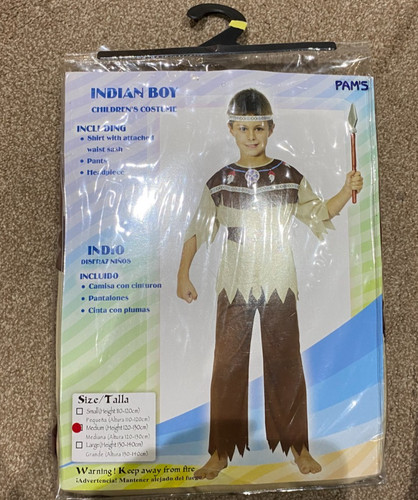 Indian boy costume medium - indian,