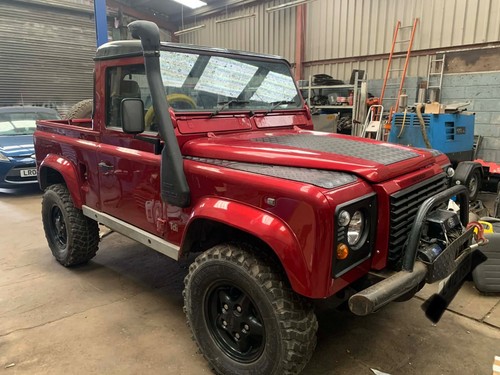 Land rover defender truck - land,