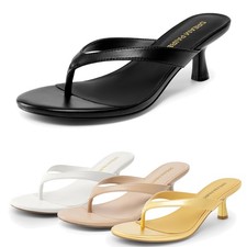 Women 2.28 inch Kitten Heel