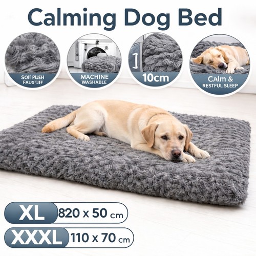 Large calming dog bed - large,