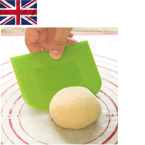 Flexible kitchen dough scraper - flexible,