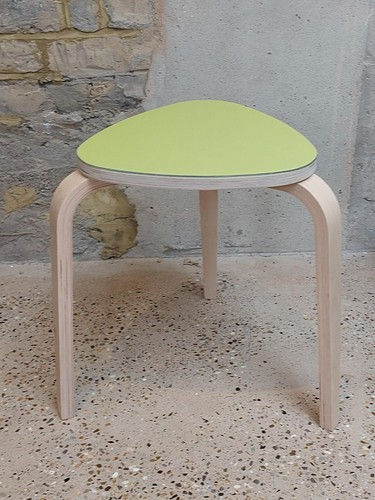 Stacking stool wooden linoleum - stool,