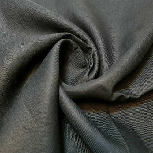 Black 100 linen material - black, 100%
