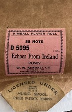 Kimball Player Piano Roll D