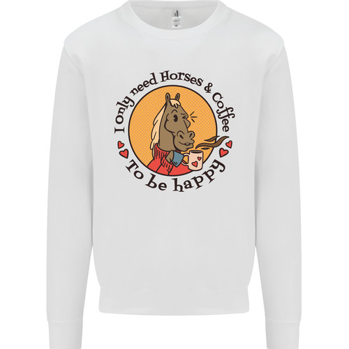 Only need horses and coffee - need,