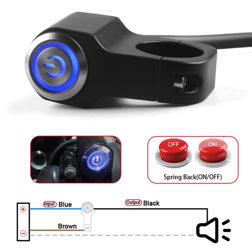 Motorcycle handlebar horn - motorcycle,