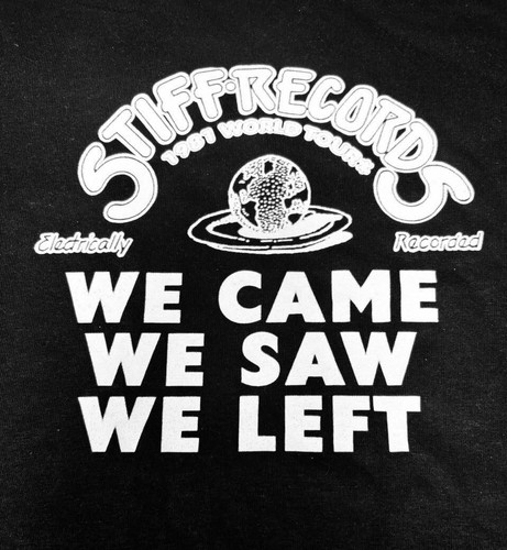 Stiff records shirt we - -, t-shirt