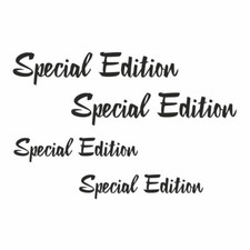 Special Edition Car Sticker