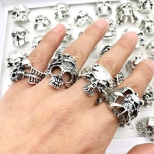 20pcs Mens Skull Skeleton