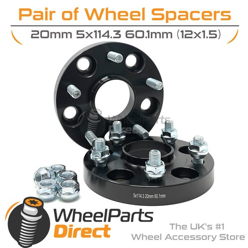 Bolt wheel spacers - bolt-on, (2)
