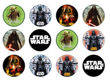 12 X STAR WARS CUPCAKE