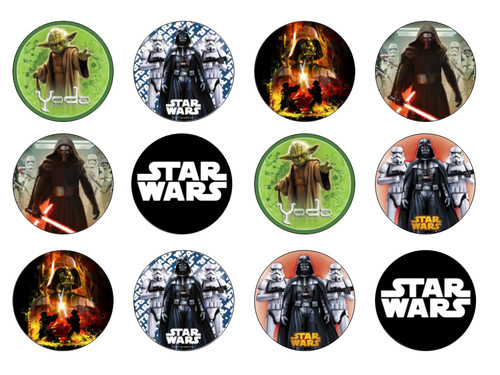 Star wars cupcake - 12,