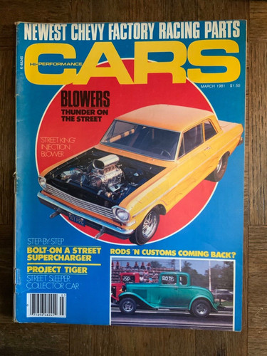 1981 performance cars led - hi-performance,