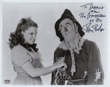 RAY BOLGER Signed 8x10 Photo *PSA Authenticated* W-Judy Garland *WIZARD OF OZ*