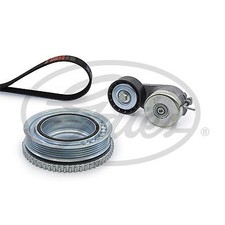 GATES Micro-V Drive Belt Kit for Fiat Tipo LPG 1.4 Litre May 2016 to May 2020