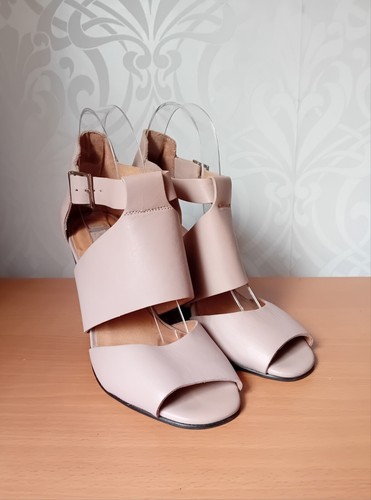 Topshop womens leather dusky