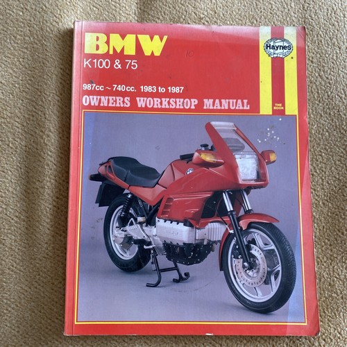 Haynes bmw k100 - bmw, &