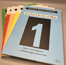 Quail Railway Track Diagrams Books 1 - 5 Paperback  Bundle Trackmaps