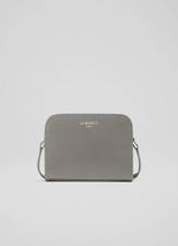 L.K.Bennett Marie Dark Recycled Saffiano Leather Crossover Bag RRP  £199