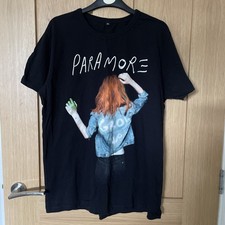 Paramore - “Grow Up” - Black Shirt - Hayley Williams In Jean Jacket - M