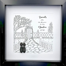 Pebble Art Friendship Picture