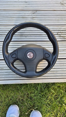 Mgf leather steering sheel - mgf, tf
