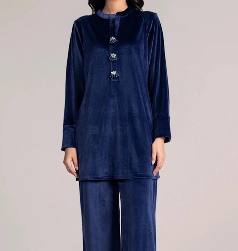 Size piece navy blue - piece,