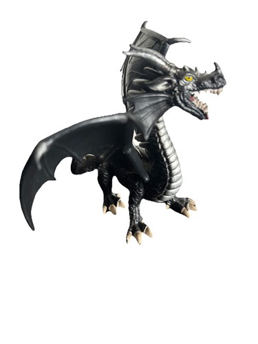 Schleich dragon black - dragon, and