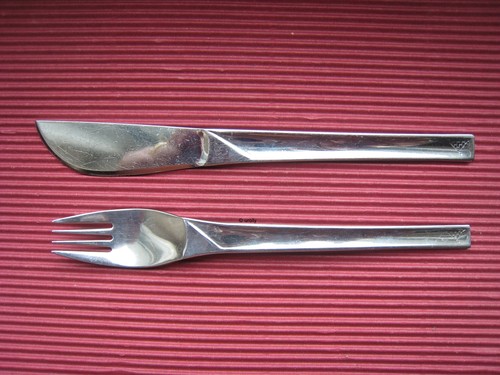 Croatia airlines 2 - @, cutlery
